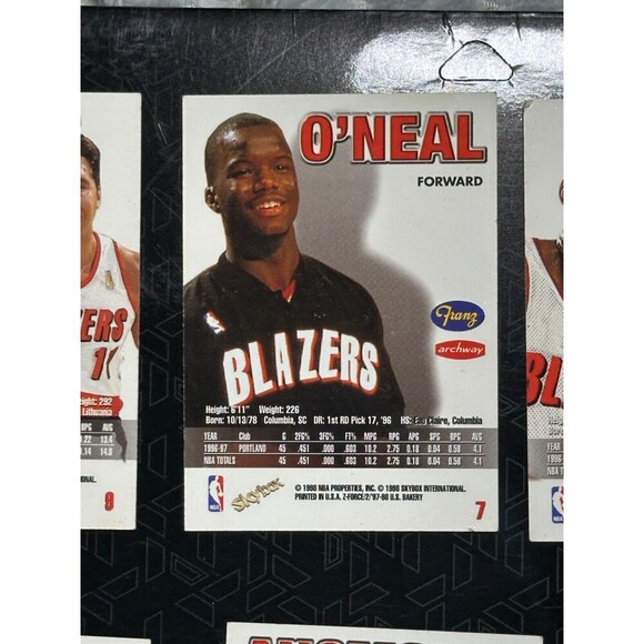1997-98 SkyBox Z-Force Franz Portland Trail Blazers 10 Card Lot (7 Players) - Picture 9 of 16